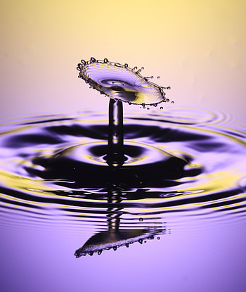 Macro, Spray, Splash, Liquid, Drop HD phone wallpaper