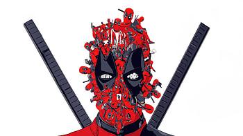 Deadpool Comic Brilliance, deadpool, superheroes, artwork, digital-art HD wallpaper