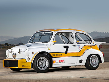 Sports, Auto, Mountains, Cars, Side View, Retro, 1970, Abart Fiat, 1000, Abarth Fiat HD wallpaper