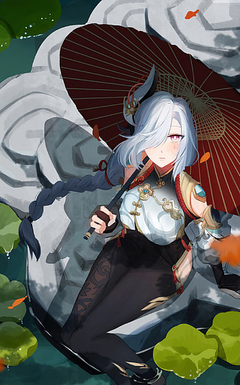 Genshin Impact, Shenhe, , Mobile HD phone wallpaper