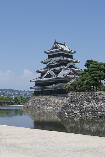 Matsumoto Castle, Melodic nostalgia, Cultural reminiscence, Sentimental journey HD phone wallpaper