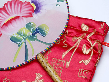 Miscellanea, Miscellaneous, Cloth, China, Fan, Embroidery HD wallpaper