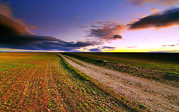 Beautiful View, blue, landscapes, Beautiful, sky, road, nature, sunset HD wallpaper