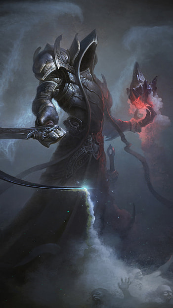 Diablo III Reaper, Souls, Video game HD phone wallpaper