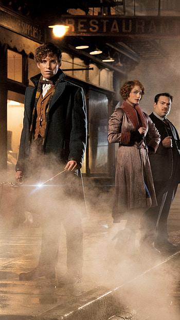 Fantastic Beasts, Eddie Redmayne, Best movies, Movie HD phone wallpaper