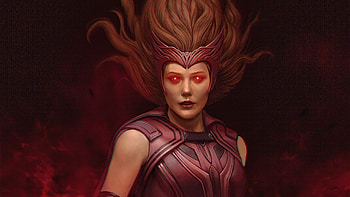 Scarlet Witch Fan Art, scarlet-witch, tv-shows, artstation HD wallpaper