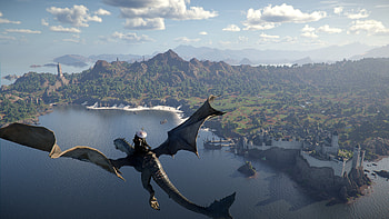 Crimson Desert: Dragon Rider Adventure, video game, Crimson Desert, dragon rider HD wallpaper