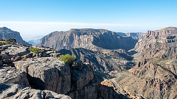 Oman, Sayq, Mountains and valleys, Majestic splendor HD wallpaper