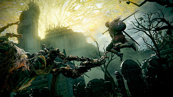 Elden Ring, Bosses falling off, Clever tricks, Cliff encounters HD wallpaper