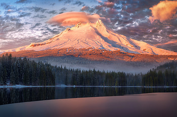 Mount-Rainier, sky, Nature, Rainier, Mount HD wallpaper