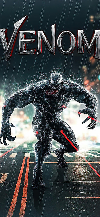 Venom movie poster, Eddie Brock, Supervillain artwork, Venom HD phone wallpaper