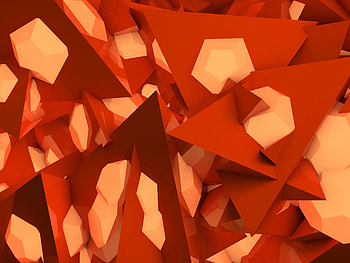 Pyramids, 3D, Volume, Face, Facets HD wallpaper