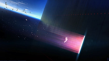 Art, Porthole, Cosmonaut, Gravity HD wallpaper