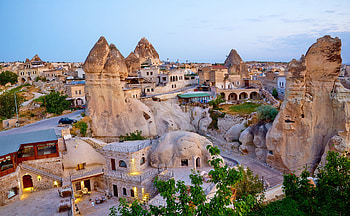Cappadocia, Mountain range, Turkey, Thousand wonders HD wallpaper