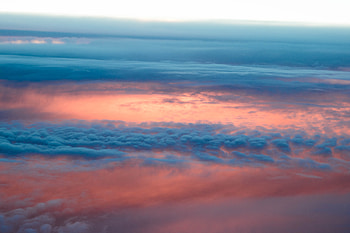 Nature, Sunset, Sky, Clouds, Rise, Sunrise, Sunlight, Porous HD wallpaper