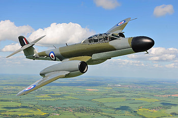 Gloster Meteor NF.11 WM167, aircraft, meteor, military, jet, bomber, fighter HD wallpaper