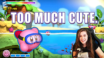Cute Kirby HD wallpaper
