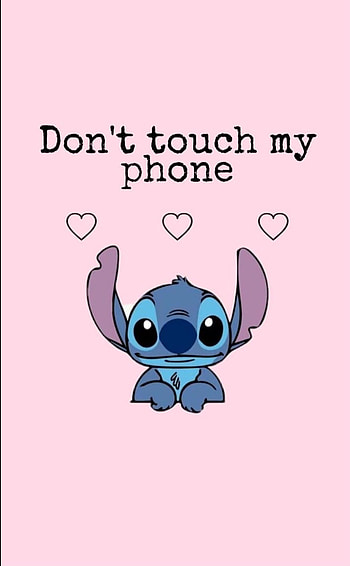 stitch 2, magenta, pink HD phone wallpaper