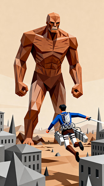 Attack on Titan: Colossal Titan , Attack on Titan, soldier, sword HD phone wallpaper