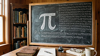 Chalkboard Pi — Mathematical, Mathematics, Pi (Math), Blackboard HD wallpaper