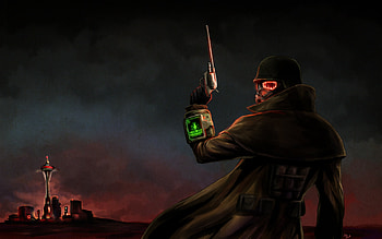 Fallout New Vegas, fallout-new-vegas, games, artist, artwork, digital-art, deviantart HD wallpaper