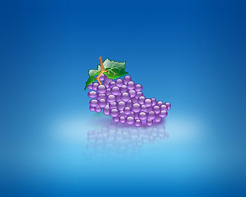 Grapes, fruit, abstract HD wallpaper
