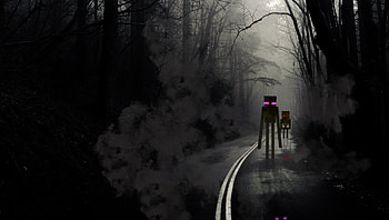Minecraft Dark mode HD wallpaper