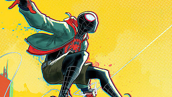 Spider Man Miles Jumping, spiderman, superheroes, artwork, artist HD wallpaper