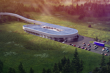 Virgin Hyperloop certification center, West Virginia HD wallpaper