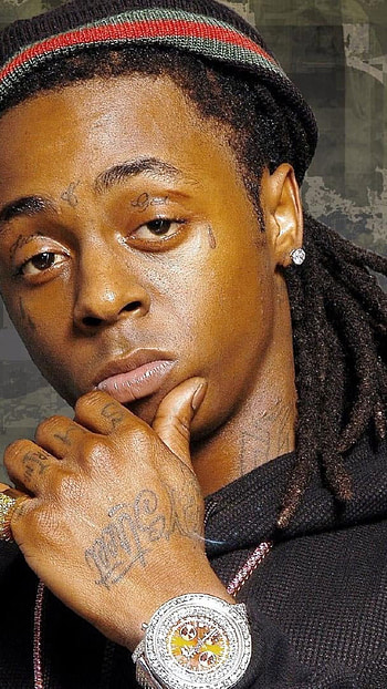 Lil Wayne, Rapper tattoo, Signature watches, Iconic dreads HD phone wallpaper