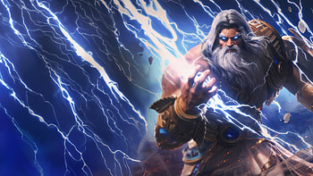 Smite 2 Game Zeus Lightning Power, video game, Smite 2, Zeus, Zeus (Smite) HD wallpaper
