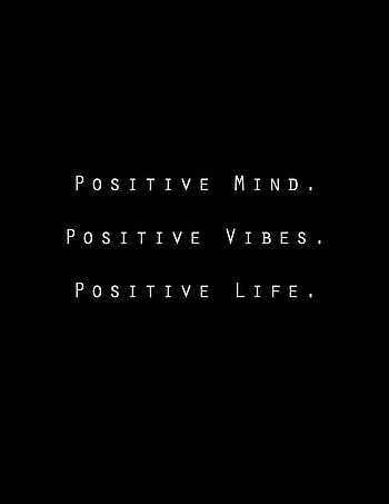 Positive Vibes HD phone wallpaper