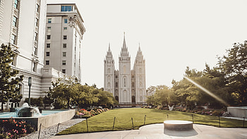 Salt Lake Temple, Witness, Mormon friend, Travels HD wallpaper