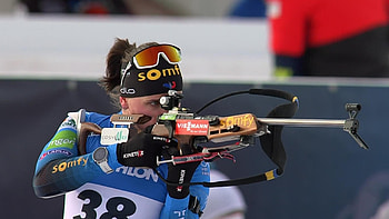 Julia Simon, Biathlon HD wallpaper