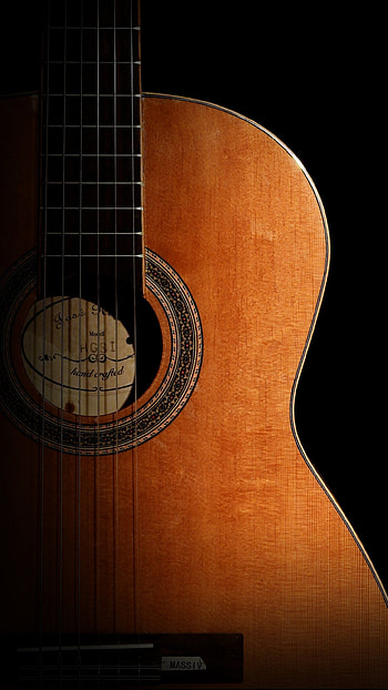 Guitar , Acoustic guitar, Backgrounds, Musical vibes HD phone wallpaper