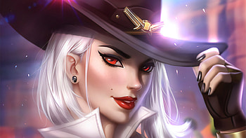 Ashe Overwatch Game, ashe-overwatch, overwatch, games, deviantart HD wallpaper