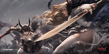 The war: Attack, fantasy, art, battle, attack, antilous, couple, girl, war, antilous chao HD wallpaper