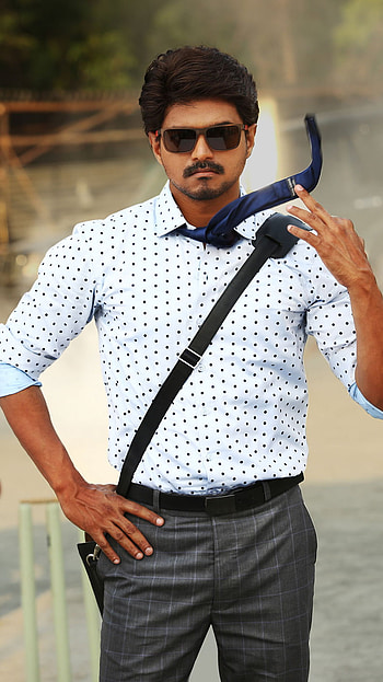 Vijay Mass, Thalapathy HD phone wallpaper