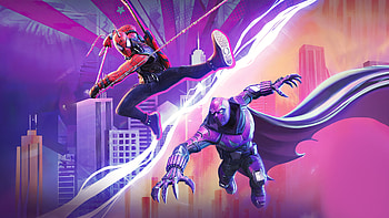Marvel Contest Of Champions Spider Punk And Prowler, marvel-contest-of-champions, games, 2024-games, marvel, spider-punk, prowler, video-games HD wallpaper