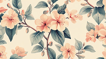 Floral Elegance: Ultra, floral pattern, flower, leaf HD wallpaper
