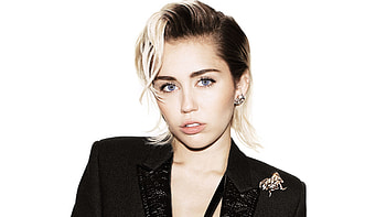 Blue eyes, Miley Cyrus, actress HD wallpaper