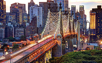 Bridges, , Queensboro Bridge, Manhattan, New York HD wallpaper