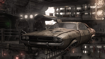 Muscle Car Vintage, muscle-car, cars, vintage HD wallpaper