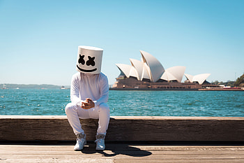 2016 Marshmello DJ, marshmello, dj, music, singer HD wallpaper