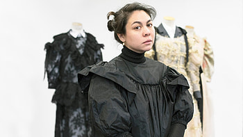Simone Rocha, Painterly punkish, Autumn/Winter 2018, Vogue collection HD wallpaper