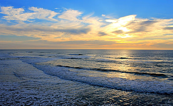 Oceans, Niebo, Fale, Chmury, Morze HD wallpaper