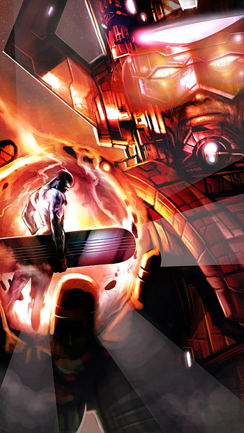 Galactus vs Silver Surfer, Xperia , and visuals HD phone wallpaper