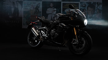 Triumph Speed Triple 1200 RR Bond Edition, Triumph Speed Triple 1200 RR Bond Edition, vehicle, triumph speed triple HD wallpaper