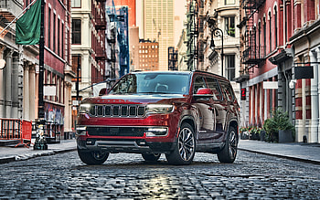 Jeep Wagoneer Series II, , Wagoneer WS, 2022 cars, R, SUVs, 2022 Jeep Wagoneer, american cars, Jeep HD wallpaper