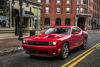 Dodge Challenger Red Car, dodge-challenger, cars, dodge, red HD wallpaper